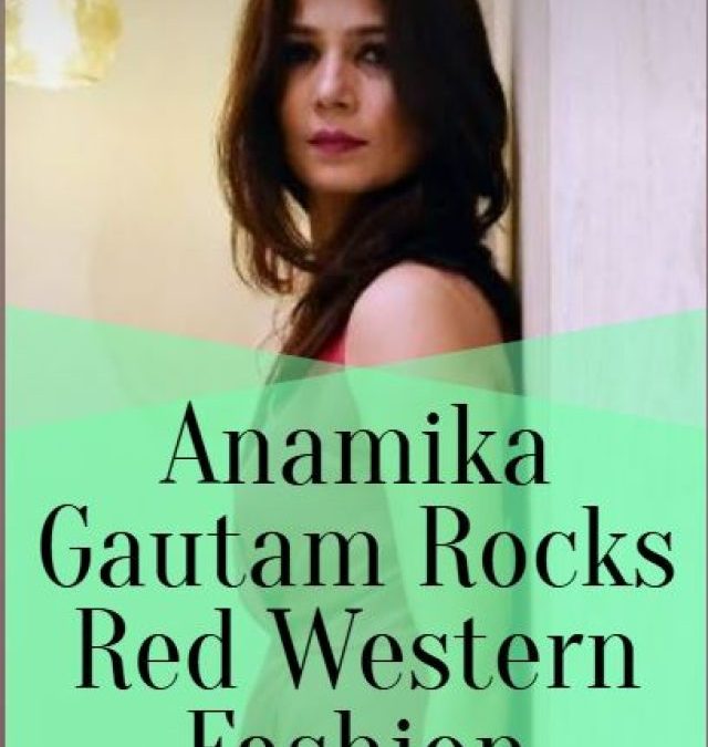 Fashion Models Showcase: Stunning Red Western Looks by Anamika Gautam
