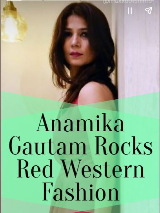 Fashion Models Showcase: Stunning Red Western Looks by Anamika Gautam
