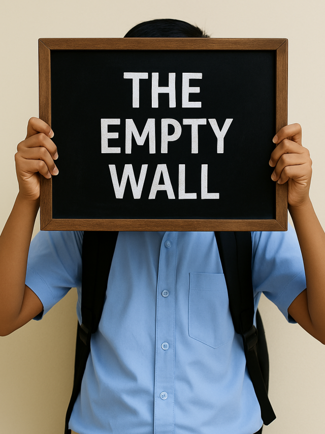 The Empty Wall – A Motivational Story for Students