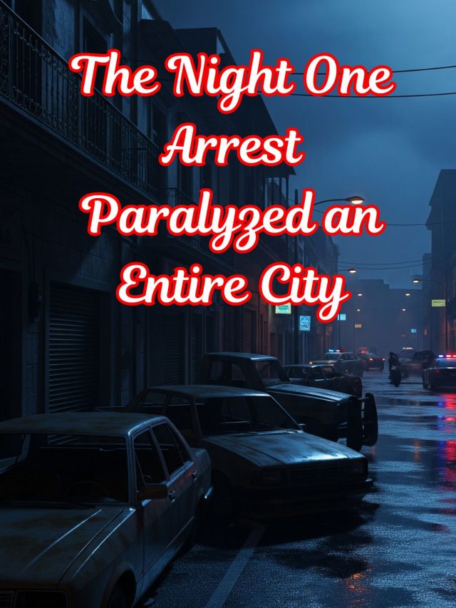 The Night One Arrest Paralyzed an Entire City