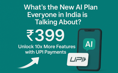 ChatGPT Go India ₹399 Plan: Unlock 10x More Features with UPI Payments