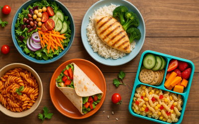 110+ Easy & Healthy Lunch Ideas for Work, School, and Home