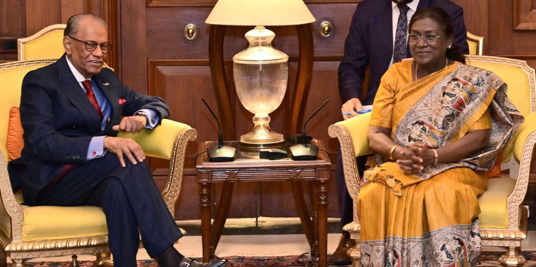 भारत-मॉरीशस संबंधों को नई ऊर्जा: राष्ट्रपति मुर्मू और पीएम रामगुलाम की मुलाकात