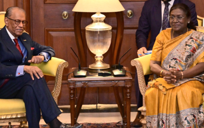 भारत-मॉरीशस संबंधों को नई ऊर्जा: राष्ट्रपति मुर्मू और पीएम रामगुलाम की मुलाकात