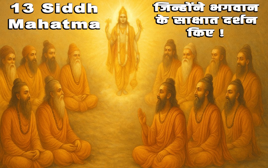 🌿 13 सिद्ध महात्मा जिन्होंने भगवान के साक्षात् दर्शन किए